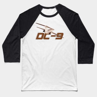 Douglas DC-9 Baseball T-Shirt